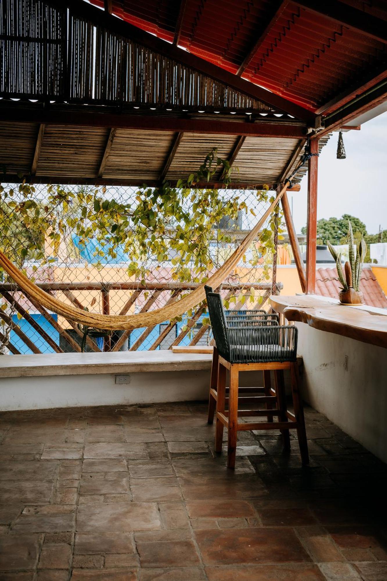 Terraza Puerto Hostel Пуэрто-Эскондидо Экстерьер фото