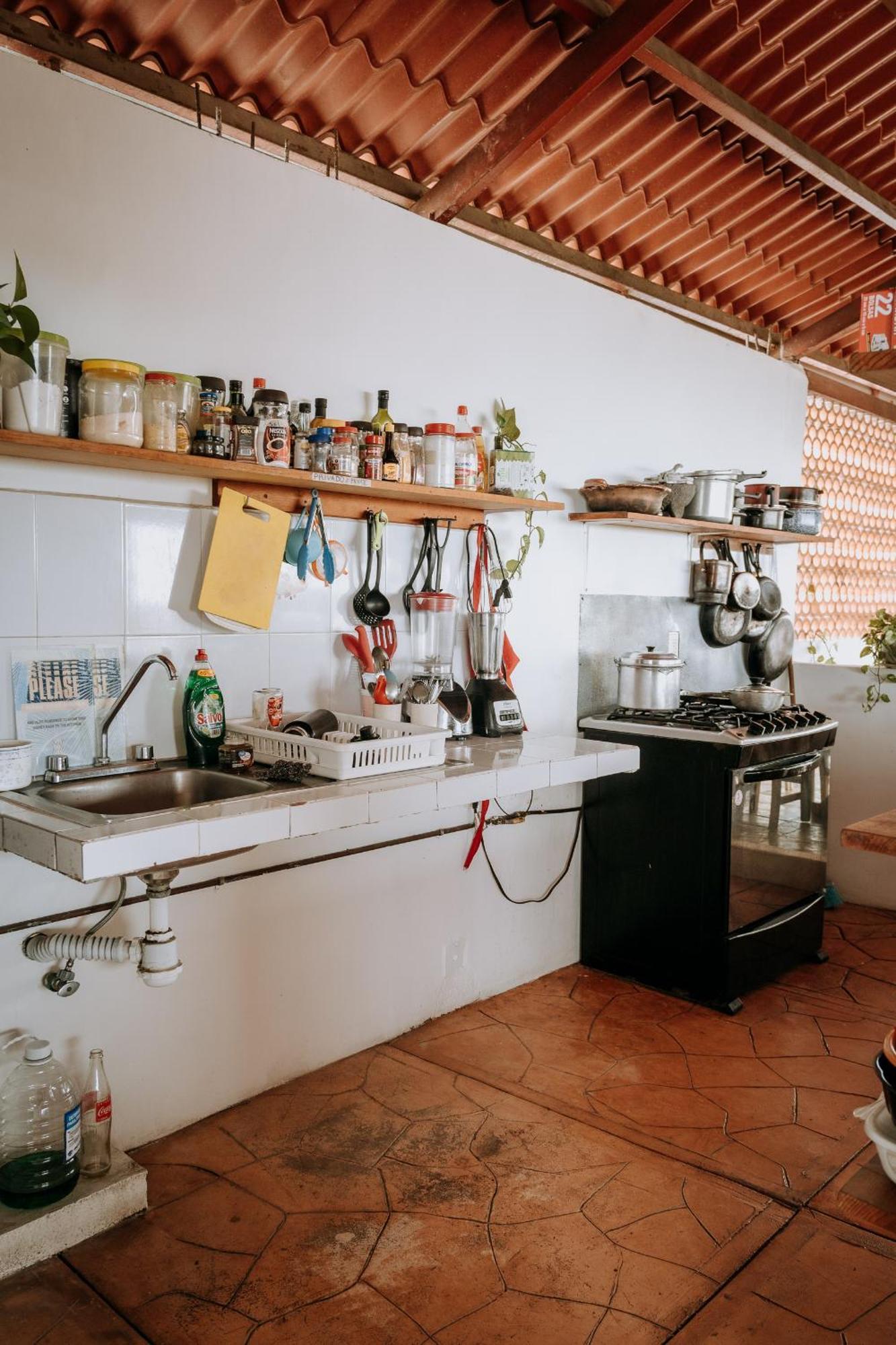 Terraza Puerto Hostel Пуэрто-Эскондидо Экстерьер фото